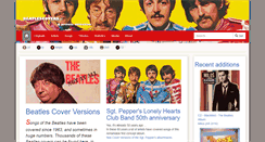 Desktop Screenshot of beatlescovers.nl